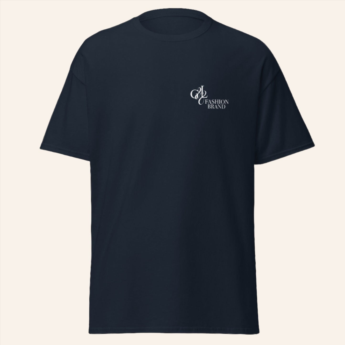 Experience premium quality with G&L Fashion Brand’s navy DTG T-shirt. Featuring vibrant direct-to-garment printing, this stylish and comfortable piece is perfect for any casual occasion. Elevate your wardrobe with G&L Fashion Brand.