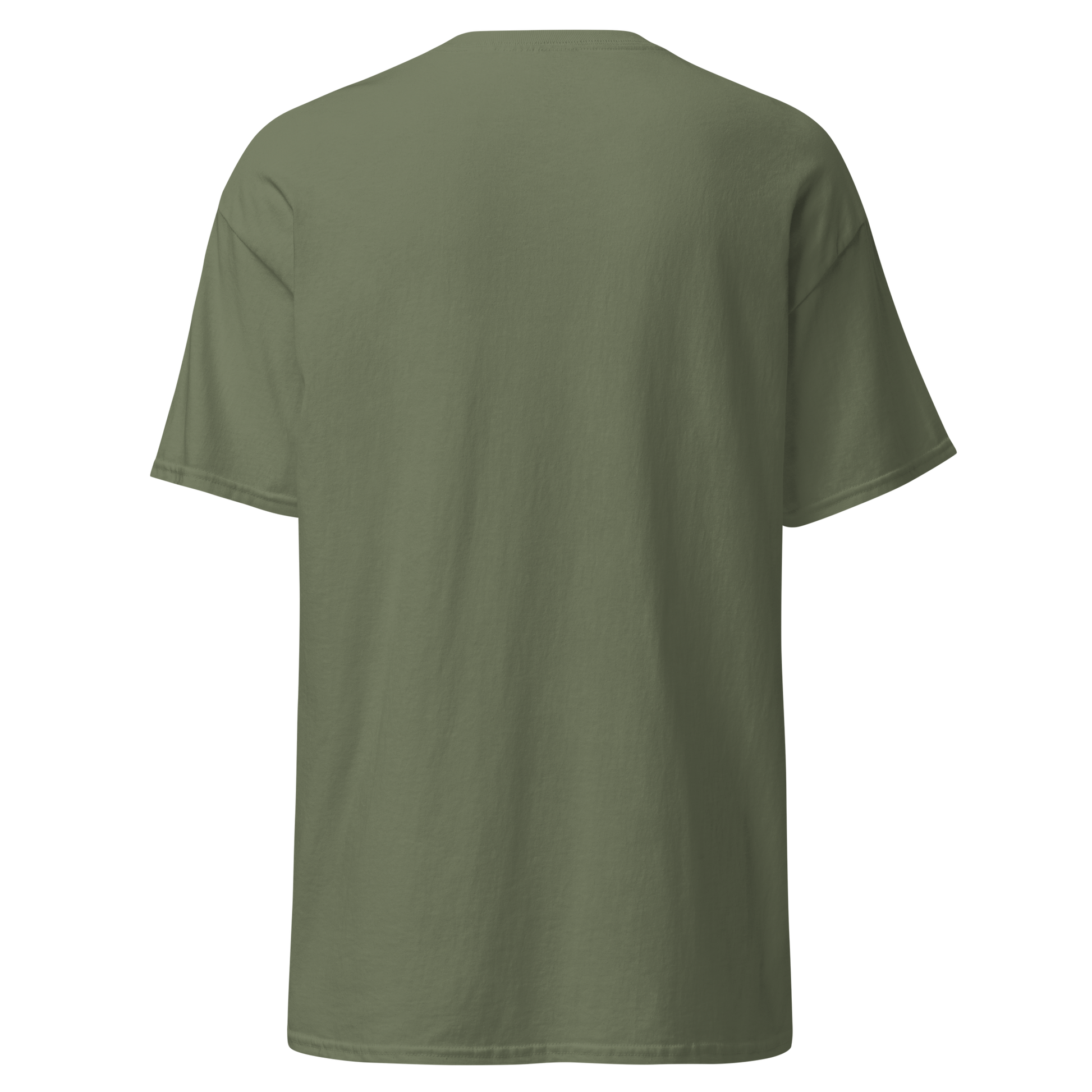 Explore your casual style with G&L Fashion Brand’s military green T-shirt, featuring an embroidered logo. Crafted for comfort and durability, this versatile piece adds a touch of rugged elegance to your wardrobe. Embrace the distinctive appeal of G&L Fashion Brand.