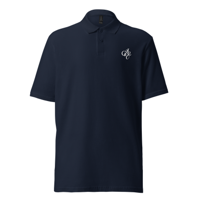 Step into refined casual style with our navy blue polo t-shirt featuring the iconic G&L logo. Crafted for both comfort and sophistication, this classic piece is a versatile addition to any wardrobe. Elevate your look with the timeless charm of G&L Fashion Brand.